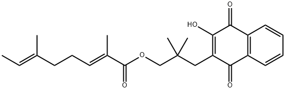 Rhinacanthin C结构式