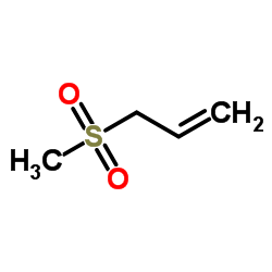 Allyl methyl sulfone Structure