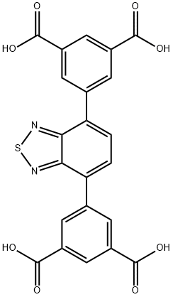 5,5'-(benzo[c][1,2,5]thiadiazole-4,7-diyl)diisophthalic acid Structure