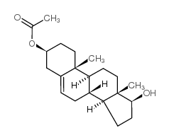 雄甾烯二醇-3-乙酸酯结构式
