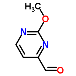 2-甲氧基嘧啶-4-甲醛结构式