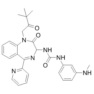 CCK-B受体拮抗剂1结构式
