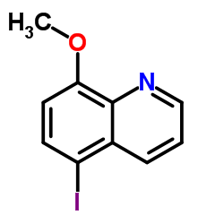 5-Iodo-8-methoxyquinoline Structure