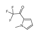 Ethanone, 2,2,2-trifluoro-1-(1-methyl-1H-pyrrol-2-yl)- (9CI)结构式