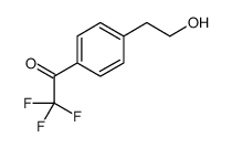 2,2,2-trifluoro-1-[4-(2-hydroxyethyl)phenyl]ethanone Structure
