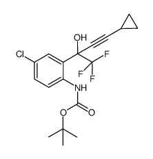 邻叔丁基-2-羟基依夫韦仑结构式