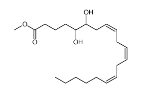 methyl (8Z,11Z,14Z)-5,6-dihydroxyicosa-8,11,14-trienoate Structure