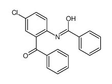 N-(2-BENZOYL-4-CHLOROPHENYL)BENZENECARBOXAMIDE结构式
