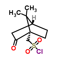 (1S)-(+)-樟脑－10－磺酰氯结构式