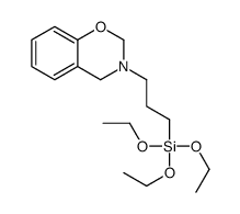 3-(2,4-dihydro-1,3-benzoxazin-3-yl)propyl-triethoxysilane结构式