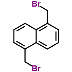 1,5-bis(bromomethyl) naphthalene结构式