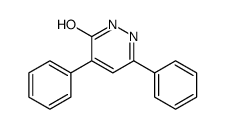 3,5-diphenyl-1H-pyridazin-6-one结构式