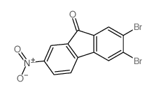 9H-Fluoren-9-one,2,3-dibromo-7-nitro-结构式