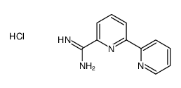 [2,2'-联吡啶]-6-甲脒盐酸盐结构式