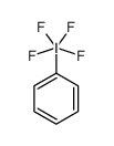 tetrafluoro(phenyl)-λ5-iodane结构式