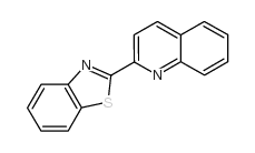 2-Benzothiazol-2-yl-quinoline结构式