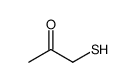 1-巯基-2-丙酮结构式