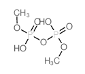 Diphosphoric acid,P,P'-dimethyl ester Structure