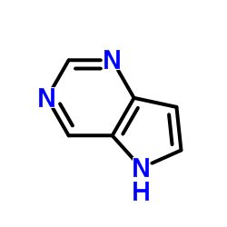 5H-Pyrrolo[3,2-d]pyrimidine Structure