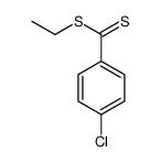 4-Chlorodithiobenzoic acid ethyl ester结构式