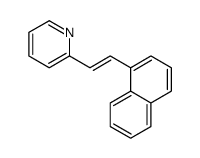 2-[(E)-2-naphthalen-1-ylethenyl]pyridine结构式