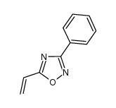 3-phenyl-5-vinyl-1,2,4-oxadiazole结构式