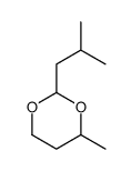 2-isobutyl-4-methyl-1,3-dioxane structure