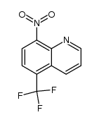 8-nitro-5-trifluoromethyl-quinoline结构式