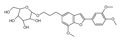 均烯醇β-D-葡糖苷结构式