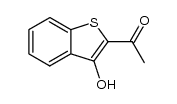 1-(3-hydroxybenzo[b]thien-2-yl)-Ethanon结构式