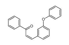 3-(3-phenoxyphenyl)-1-phenylprop-2-en-1-one Structure