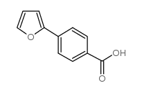 4-(2-呋喃)苯甲酸结构式