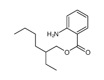 2-Ethylhexyl 2-aminobenzoate结构式