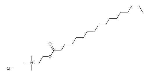 2-heptadecanoyloxyethyl(trimethyl)azanium,chloride结构式