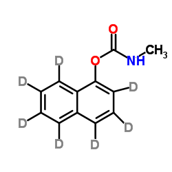 (2H7)-1-Naphthyl methylcarbamate Structure