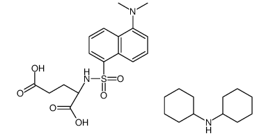 DANSYL-L-GLUTAMIC ACID Structure