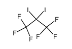 2,2-Diiodo-1,1,1,3,3,3-hexafluoropropane Structure