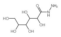 2,3,4,5,6-pentahydroxyhexanehydrazide结构式