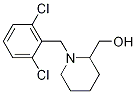 1-(2,6-二氯-苄基)-哌啶-2-基]-甲醇结构式