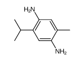 2-isopropyl-5-methyl-p-phenylenediamine Structure