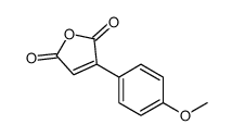 3-(4-Methoxyphenyl)-2,5-furandione Structure