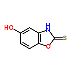 5-methoxy-3H-benzooxazole-2-thione Structure