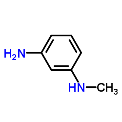 N-甲基间苯二胺结构式