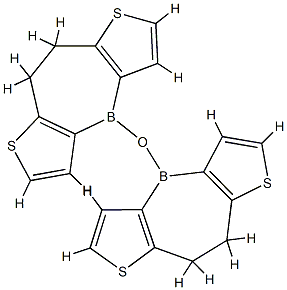 4,4'-Oxybis[8,9-dihydro-4H-borepino[3,2-b:6,7-b']dithiophene] Structure