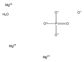 magnesium phosphate hydrate Structure