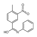 4-Methyl-3-nitro-N-phenylbenzamide Structure