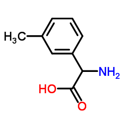 Amino(3-methylphenyl)acetic acid structure