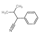 3-甲基-2-苯基丁腈结构式