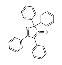 2,2,4,5-tetraphenyl-2H-imidazole 1-oxide Structure
