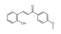 3-(2-hydroxyphenyl)-1-(4-methoxyphenyl)prop-2-en-1-one Structure